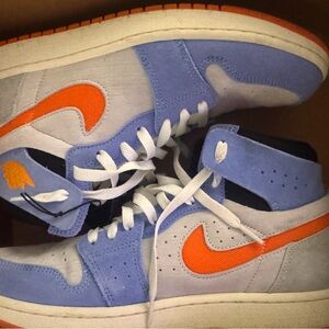 Jordan Sneakers in Blue and Orange